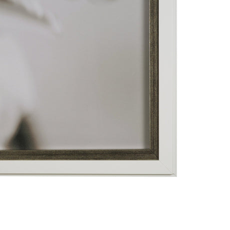 Soft Petals II by Nancy Crowell a Hand Embellished Textured Framed Photo Art Print Matted under Glas by Mercana at Eve Furniture