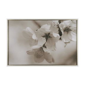 Soft Petals II by Nancy Crowell a Hand Embellished Textured Framed Photo Art Print Matted under Glas by Mercana at Eve Furniture