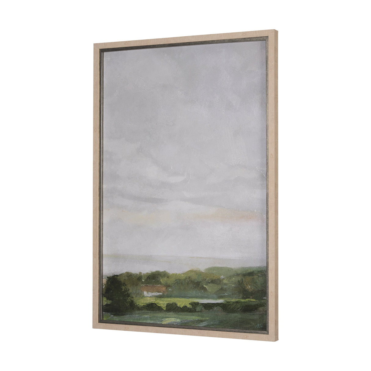 Soft Shadows II by Mercana Studio a Hand Embellished Textured Framed Art Print by Mercana at Eve Furniture