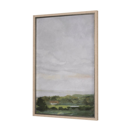 Soft Shadows II by Mercana Studio a Hand Embellished Textured Framed Art Print by Mercana at Eve Furniture