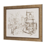 Soft Shadows (Set of 5) by Mercana Studio a Hand Embellished Framed Art Print by Mercana at Eve Furniture