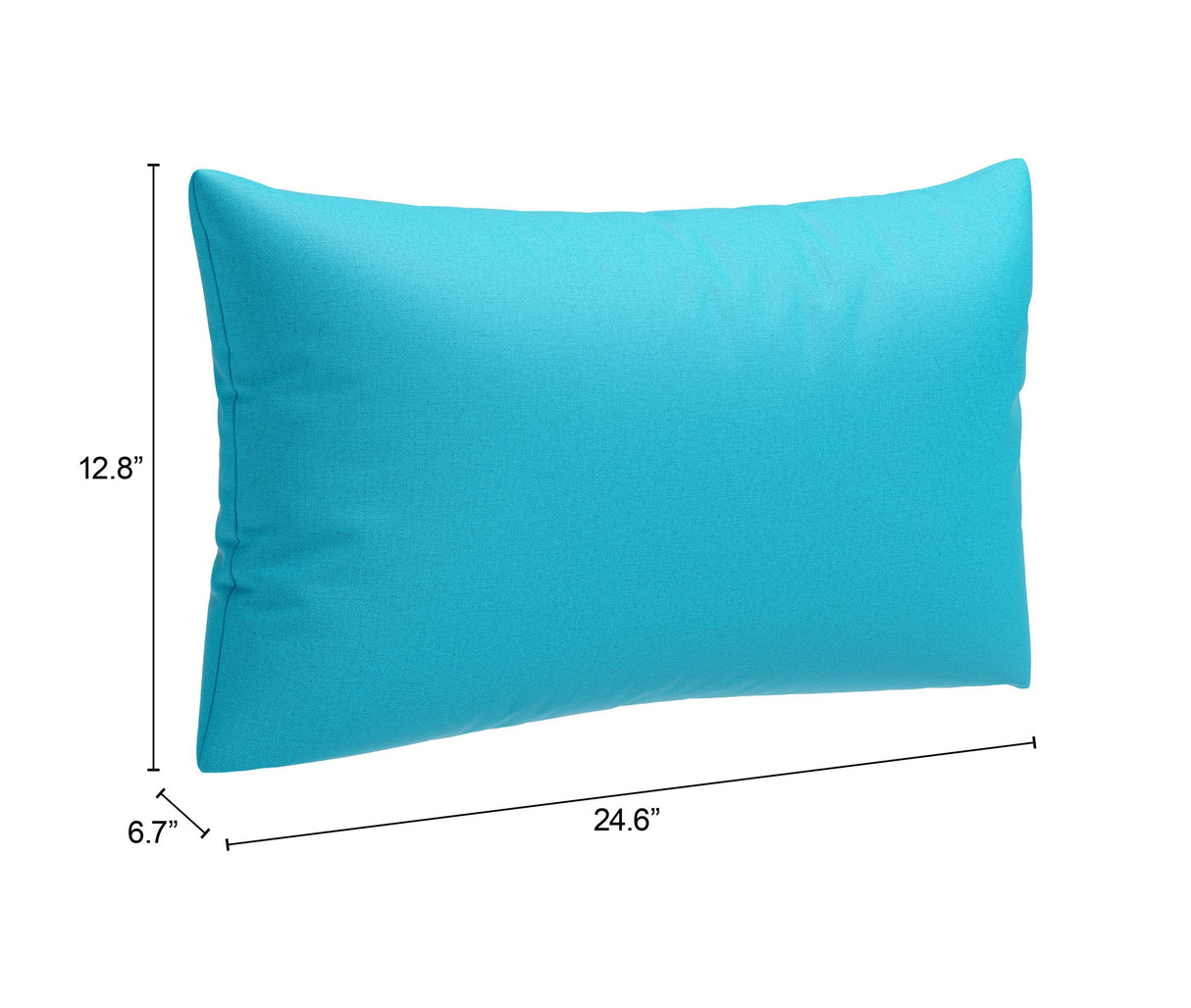 Sogno Accent Pillow Blue by Zuomod at Eve Furniture