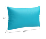 Sogno Accent Pillow Blue by Zuomod at Eve Furniture