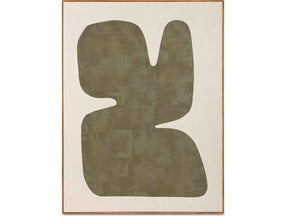 Soha Multi Color Framed Painting by Moe's Home at Eve Furniture