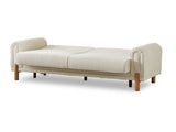 Soho 3-pieces (Sofa & Loveseat & Chair) Livingroom Set in Cream by Furnia at Eve Furniture