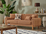 Soho 3-pieces (Sofa & Loveseat & Chair) Livingroom Set in Somon