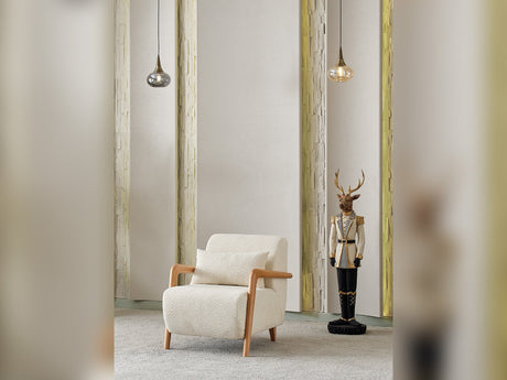 Soho Cream 3-pieces (Sofa & Loveseat & Chair) Living Room Set by Furnia at Eve Furniture