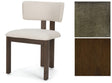 Soho Curved Open Back Olive Tripod Frame Dining Chair by Mercana at Eve Furniture