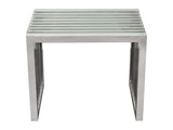SOHO Stainless Steel End Table by Diamond Sofa at Eve Furniture