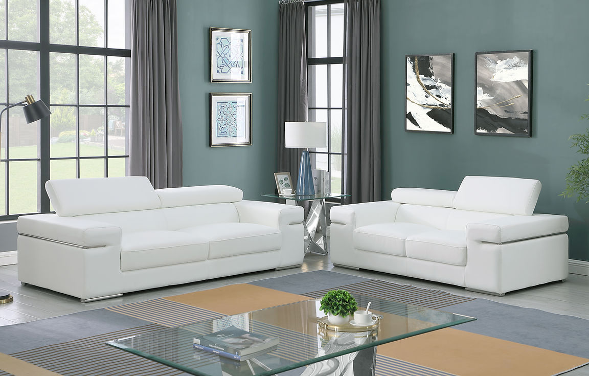 Soho White Living Room Set by New Era Innovations at Eve Furniture