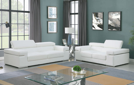 Soho White Living Room Set by New Era Innovations at Eve Furniture