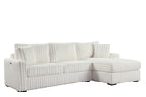 Sol Beige Reversible Sectional