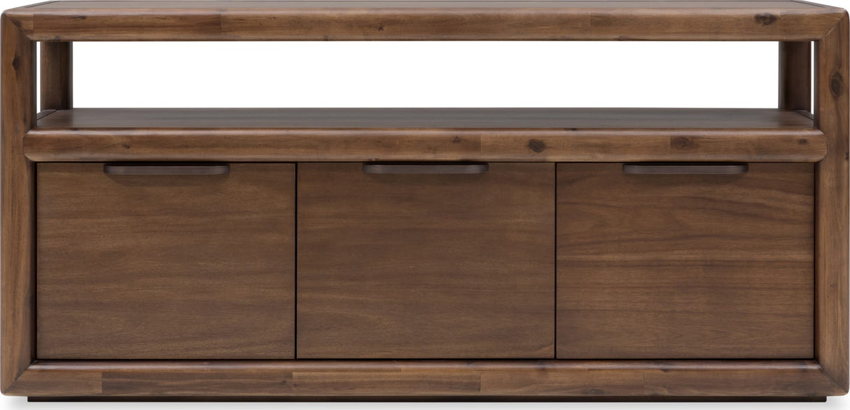 Sol Brown Spice 64" Media Console by Modus Furniture at Eve Furniture