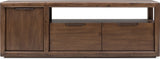 Sol Brown Spice 74" Media Console by Modus Furniture at Eve Furniture