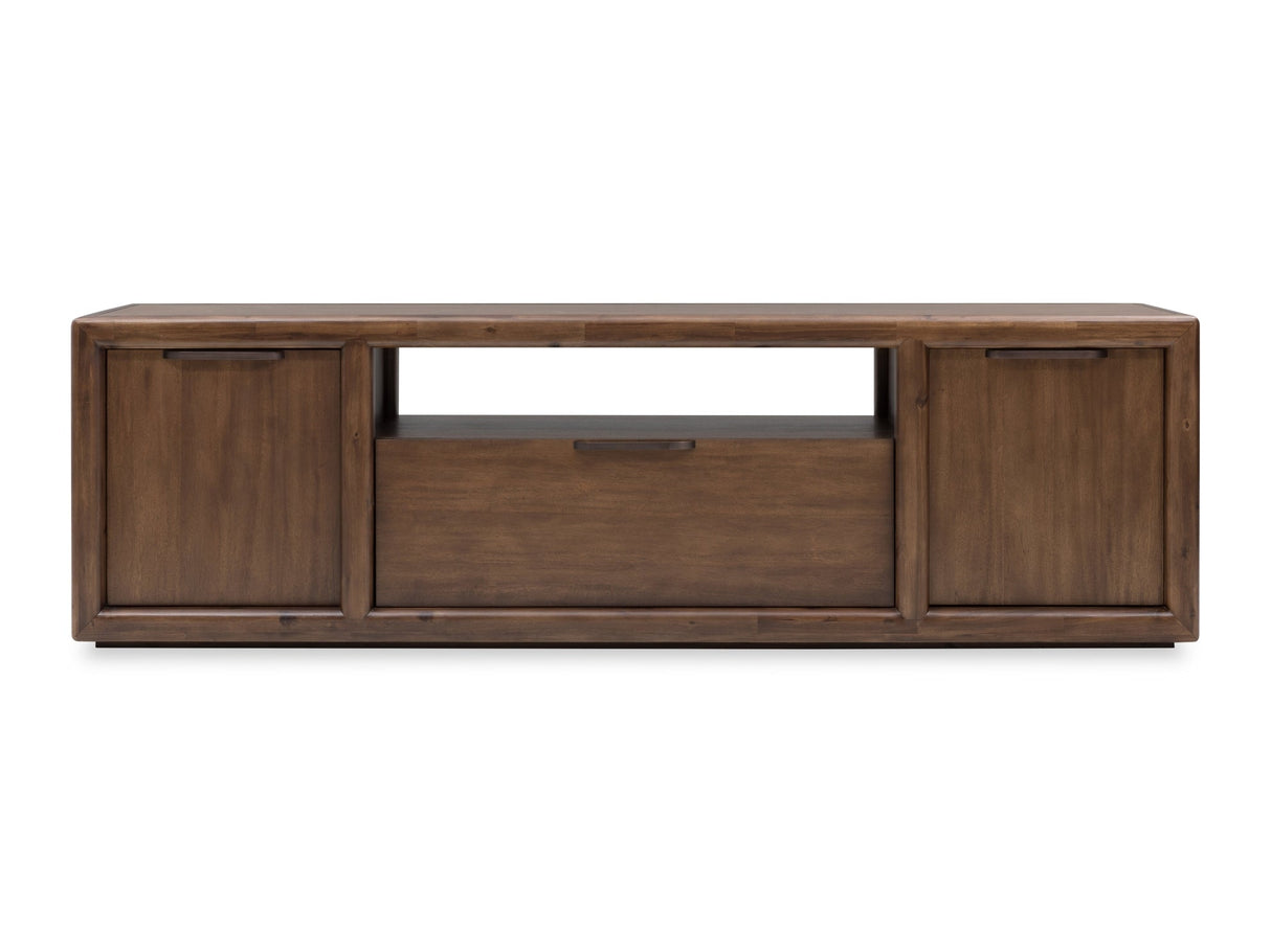 Sol Brown Spice 88" Media Console by Modus Furniture at Eve Furniture