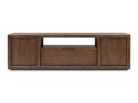 Sol Brown Spice 88" Media Console by Modus Furniture at Eve Furniture