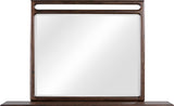 Sol Brown Spice Beveled Glass Wall or Dresser Mirror by Modus Furniture at Eve Furniture