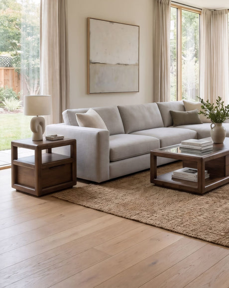 Sol Brown Spice Storage End Table by Modus Furniture at Eve Furniture
