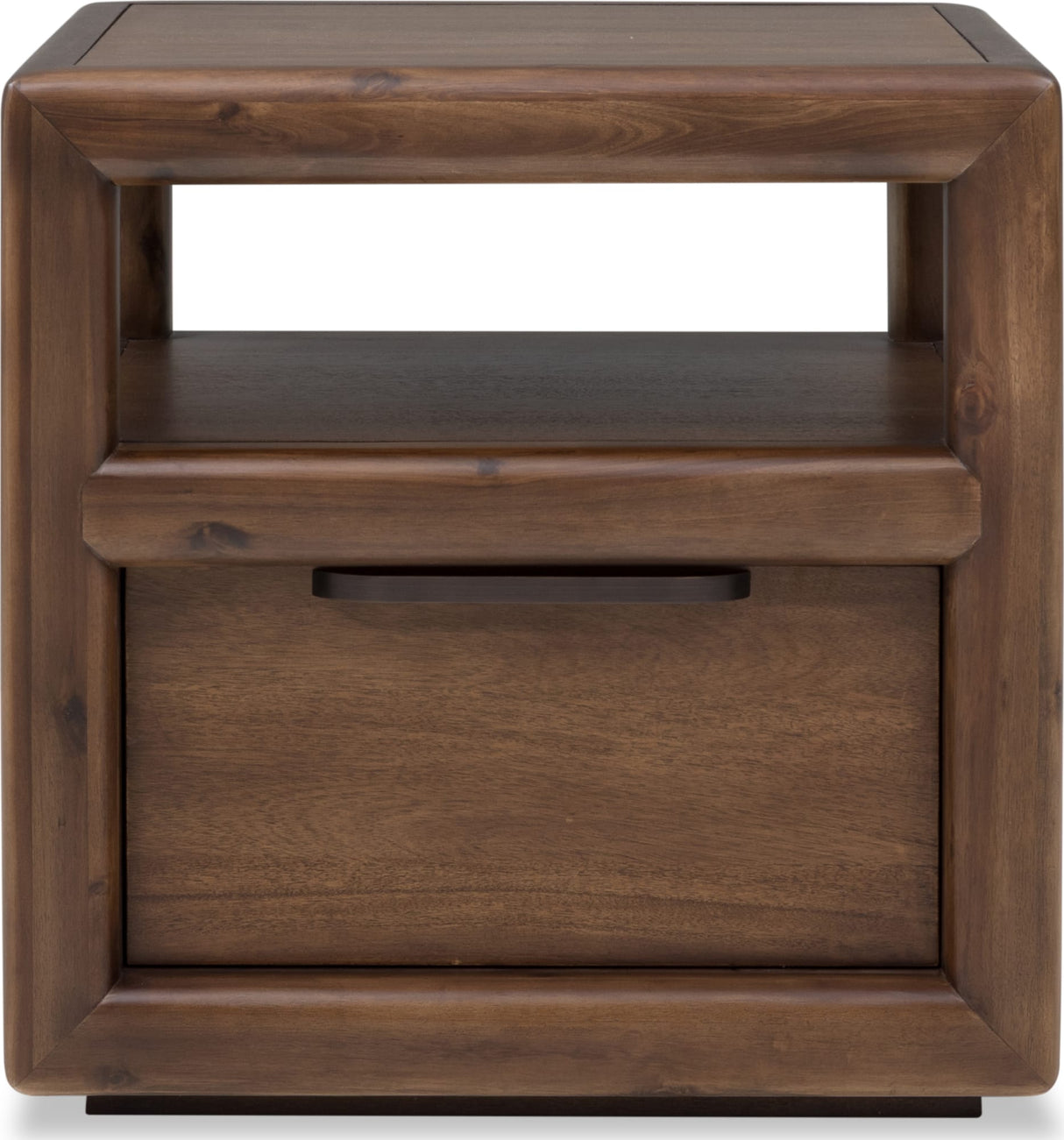 Sol Brown Spice Storage End Table