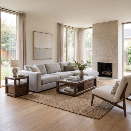Sol Brown Spice Storage End Table by Modus Furniture at Eve Furniture