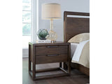 Sol Brown Spice Two Drawer USB by Modus Furniture at Eve Furniture