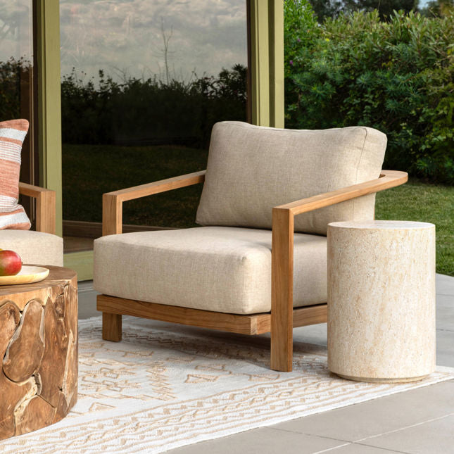 Sol Outdoor Side Table by Dovetail at Eve Furniture