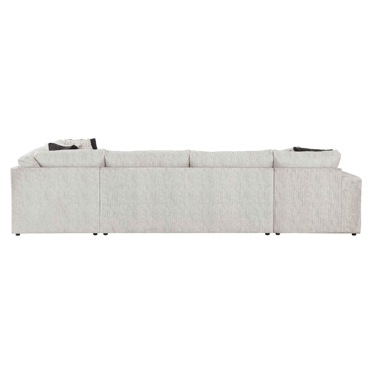 Solace Beige LAF Sectional by Homelegance at Eve Furniture