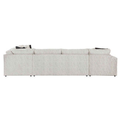 Solace Beige LAF Sectional by Homelegance at Eve Furniture