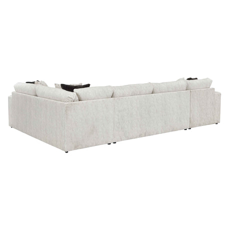 Solace Beige LAF Sectional by Homelegance at Eve Furniture