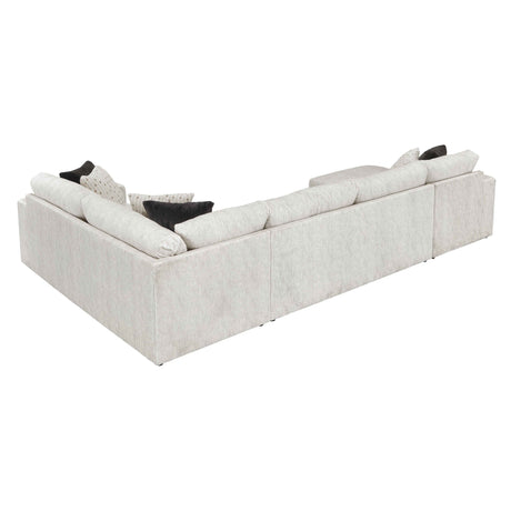 Solace Beige LAF Sectional by Homelegance at Eve Furniture