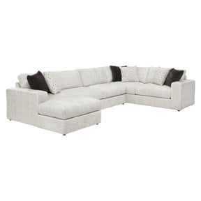 Solace Beige LAF Sectional by Homelegance at Eve Furniture
