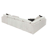 Solace Beige RAF Sectional by Homelegance at Eve Furniture