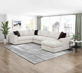 Solace Beige RAF Sectional by Homelegance at Eve Furniture