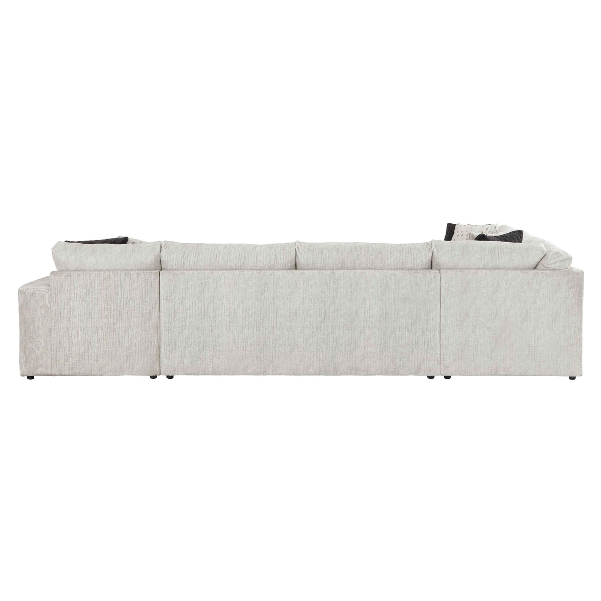 Solace Beige RAF Sectional by Homelegance at Eve Furniture