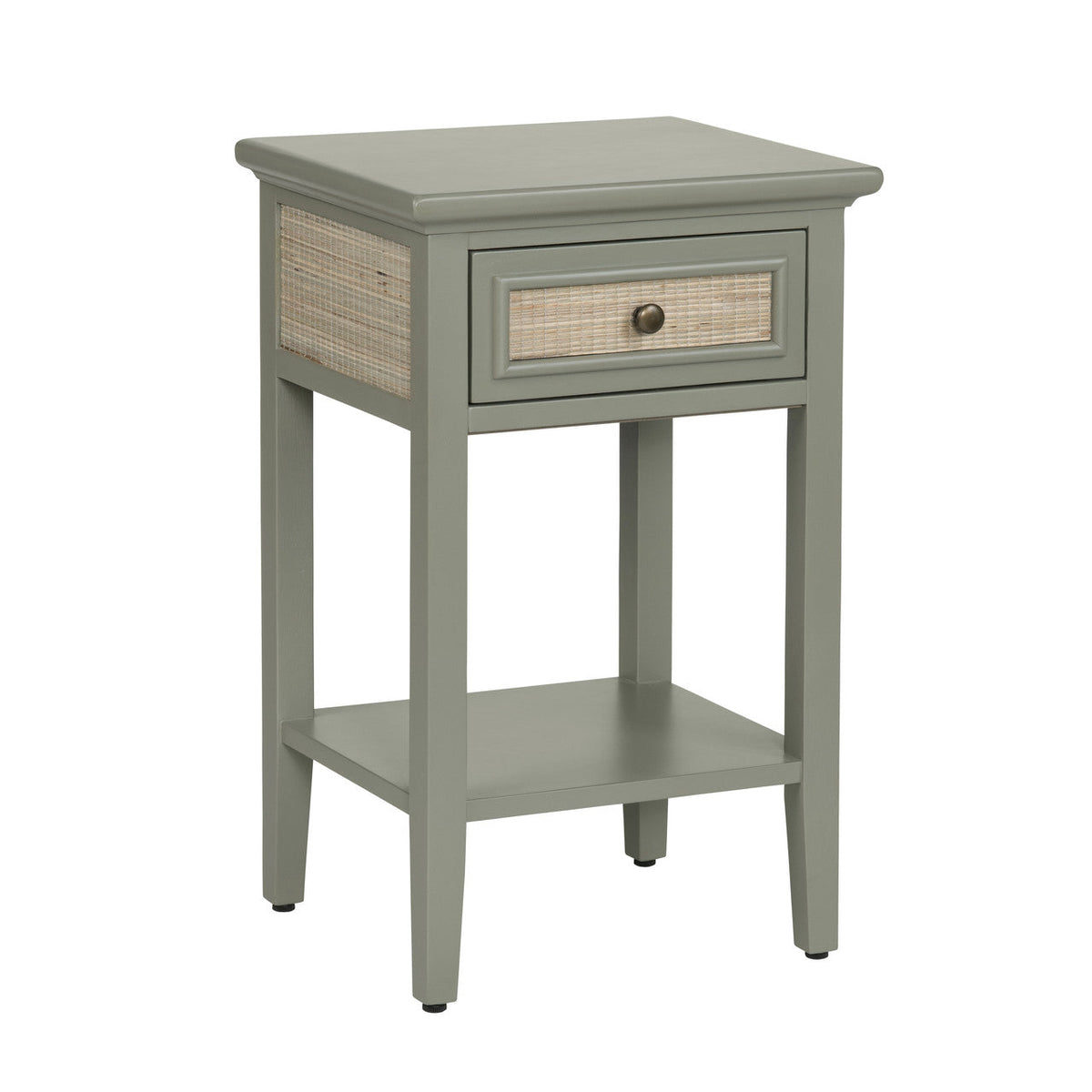 Solace Green/Brown Accent Table by Crestview at Eve Furniture
