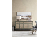Solace Green/Brown Four-Door Sideboard by Crestview at Eve Furniture