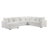 Solana Beige Left Arm Facing (LAF) Sectional by Happy Homes at Eve Furniture