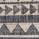 Solana Black Natural Distressed Rug by Classic Home at Eve Furniture