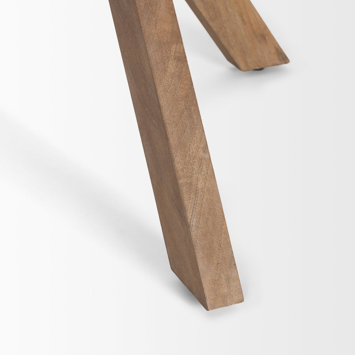Solana Light Brown Wood Foyer Table by Mercana at Eve Furniture