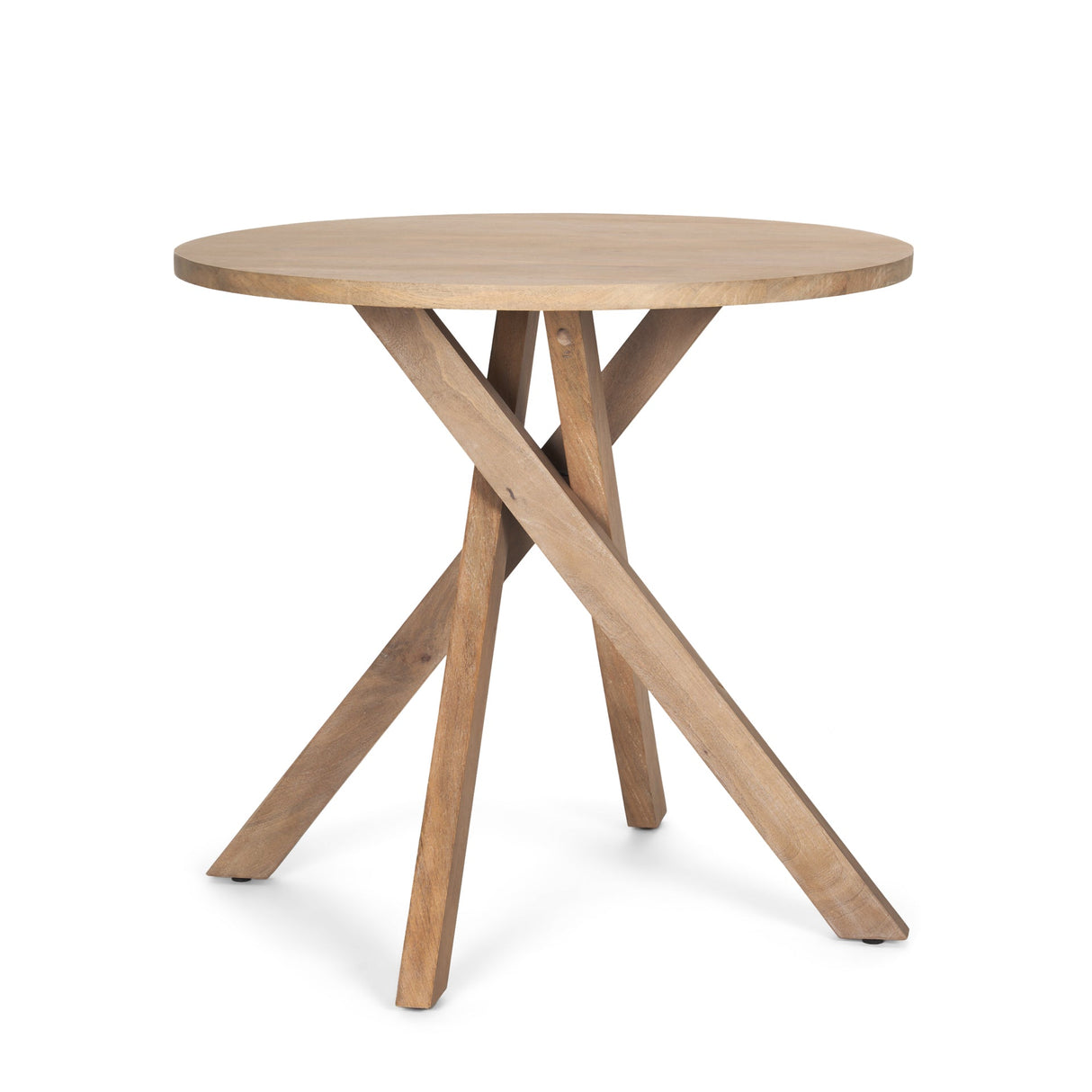 Solana Light Brown Wood Foyer Table by Mercana at Eve Furniture