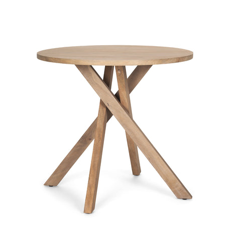 Solana Light Brown Wood Foyer Table by Mercana at Eve Furniture
