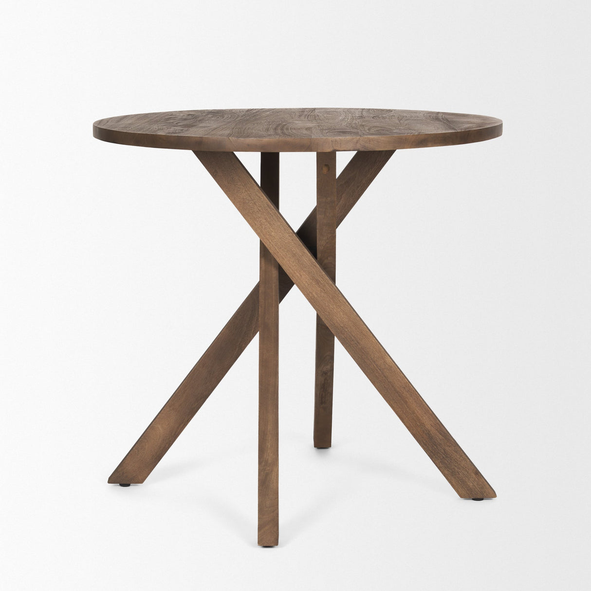 Solana Medium Brown Wood Foyer Table by Mercana at Eve Furniture