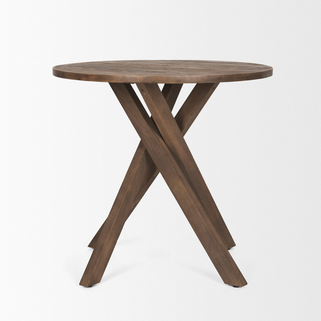 Solana Medium Brown Wood Foyer Table by Mercana at Eve Furniture