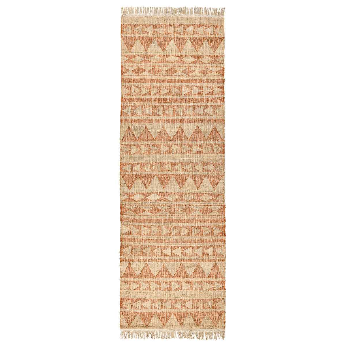 Solana Terracotta/Natural Distressed Rug by Classic Home at Eve Furniture