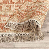 Solana Terracotta/Natural Distressed Rug by Classic Home at Eve Furniture