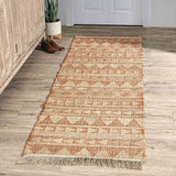 Solana Terracotta/Natural Distressed Rug by Classic Home at Eve Furniture