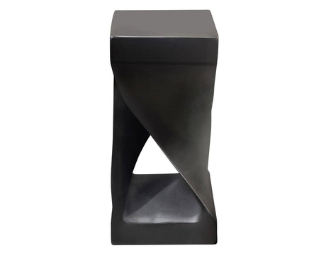 Solana Solid Wood Accent Table, Black Finish by Steve Silver at Eve Furniture