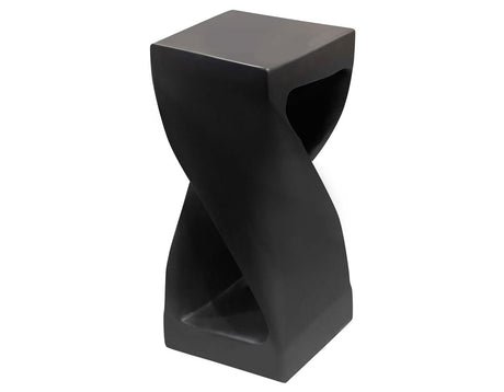 Solana Solid Wood Accent Table, Black Finish by Steve Silver at Eve Furniture