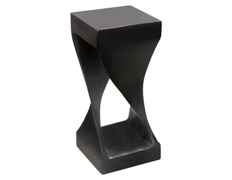 Solana Solid Wood Accent Table, Black Finish by Steve Silver at Eve Furniture