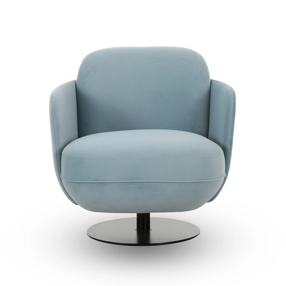 Solange Velvet Swivel Chair by TOV Furniture at Eve Furniture